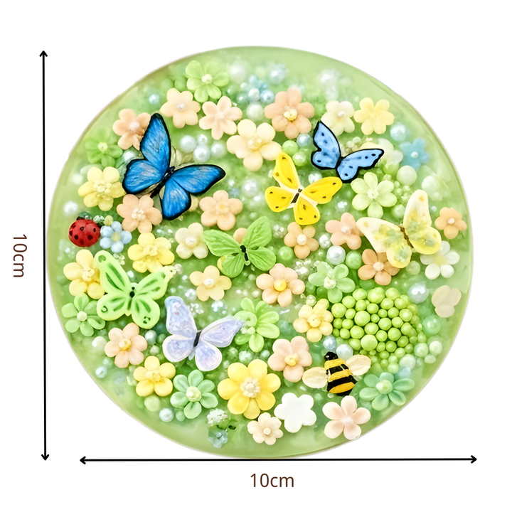 Secret Garden Edition Reusable Picky Pad Kit – Nature Themed DIY Sensory Fidget Toy