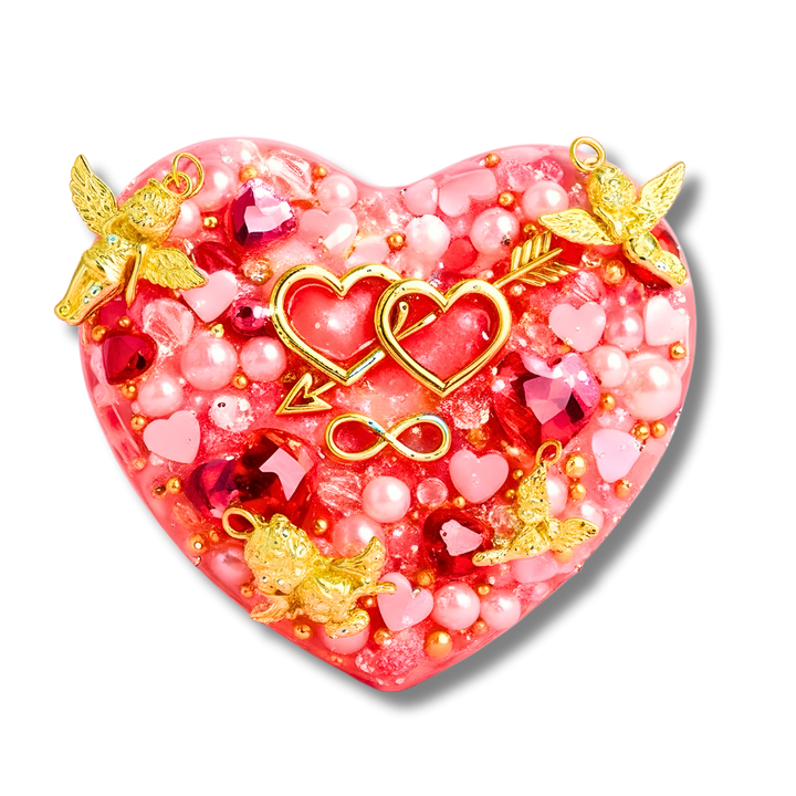 Valentine's Heart Edition Reusable Picky Pad Kit – DIY Satisfying Sensory Toy for Stress Relief