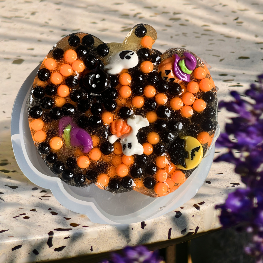 Halloween Spooky Edition Reusable Picky Pad Kit – DIY Pumpkin Sensory Fidget Toy