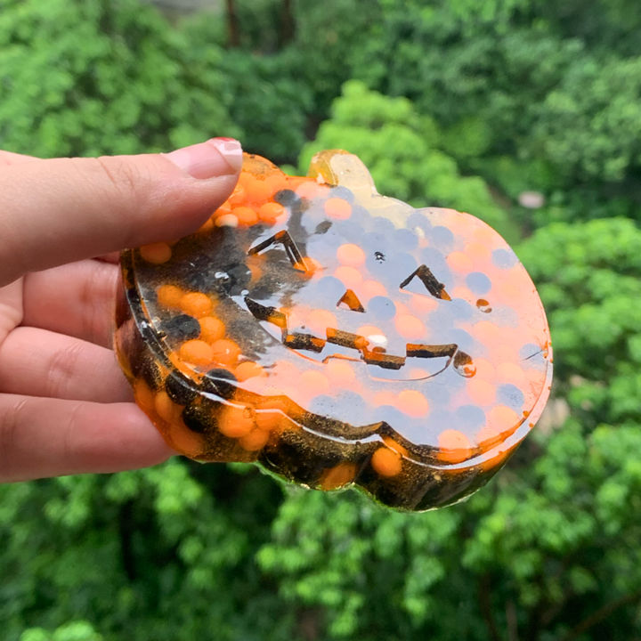 Halloween Spooky Edition Reusable Picky Pad Kit – DIY Pumpkin Sensory Fidget Toy