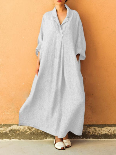 Long Sleeve Oversize Basic Casual dress