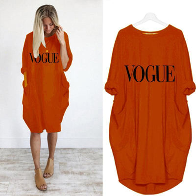 DAILY COCOON DAYTIME BATWING POCKETS SOLID DRESS
